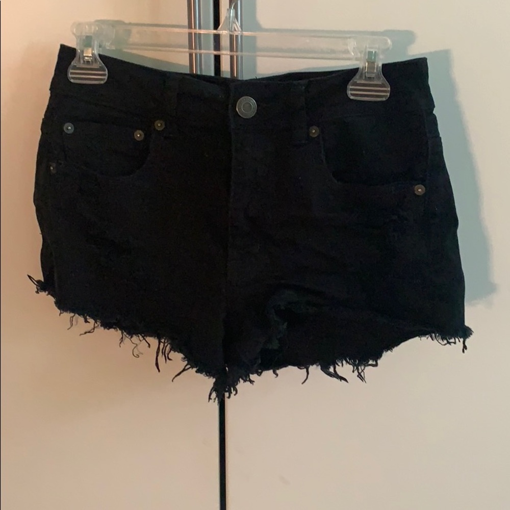 American Eagle Black Shorts